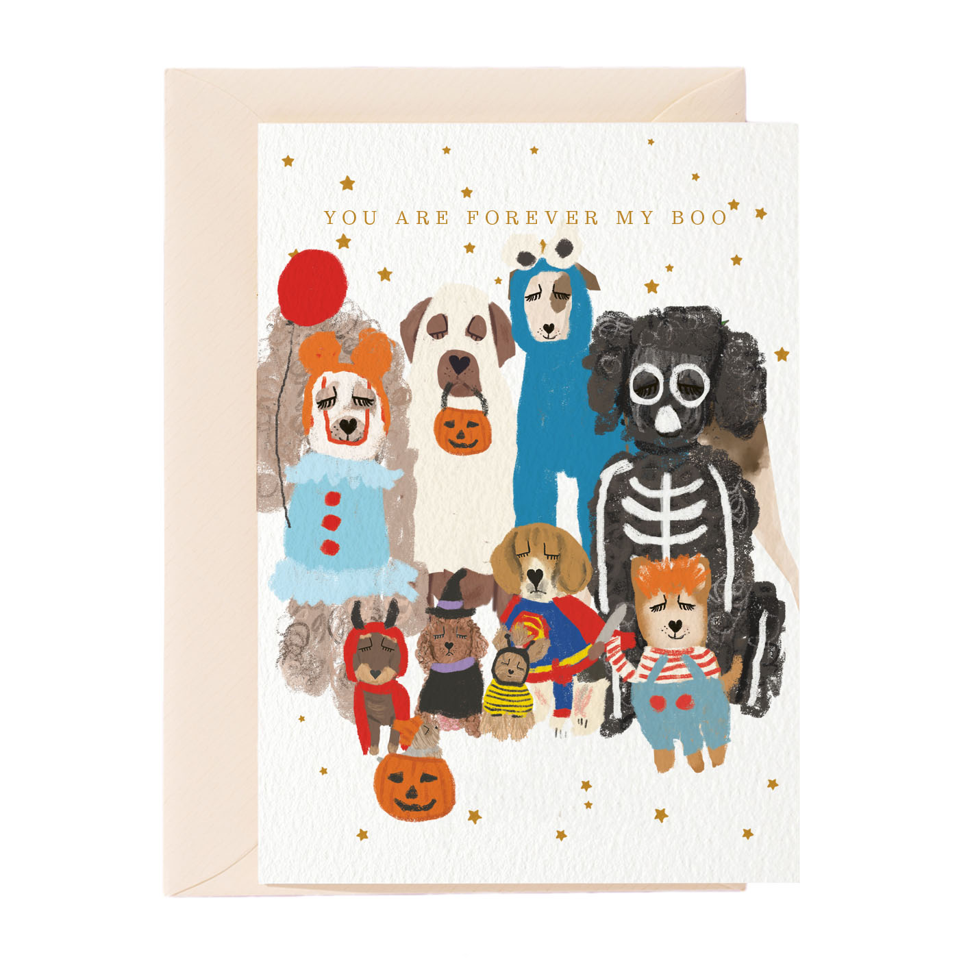 Happy Halloween Dog Greeting Card