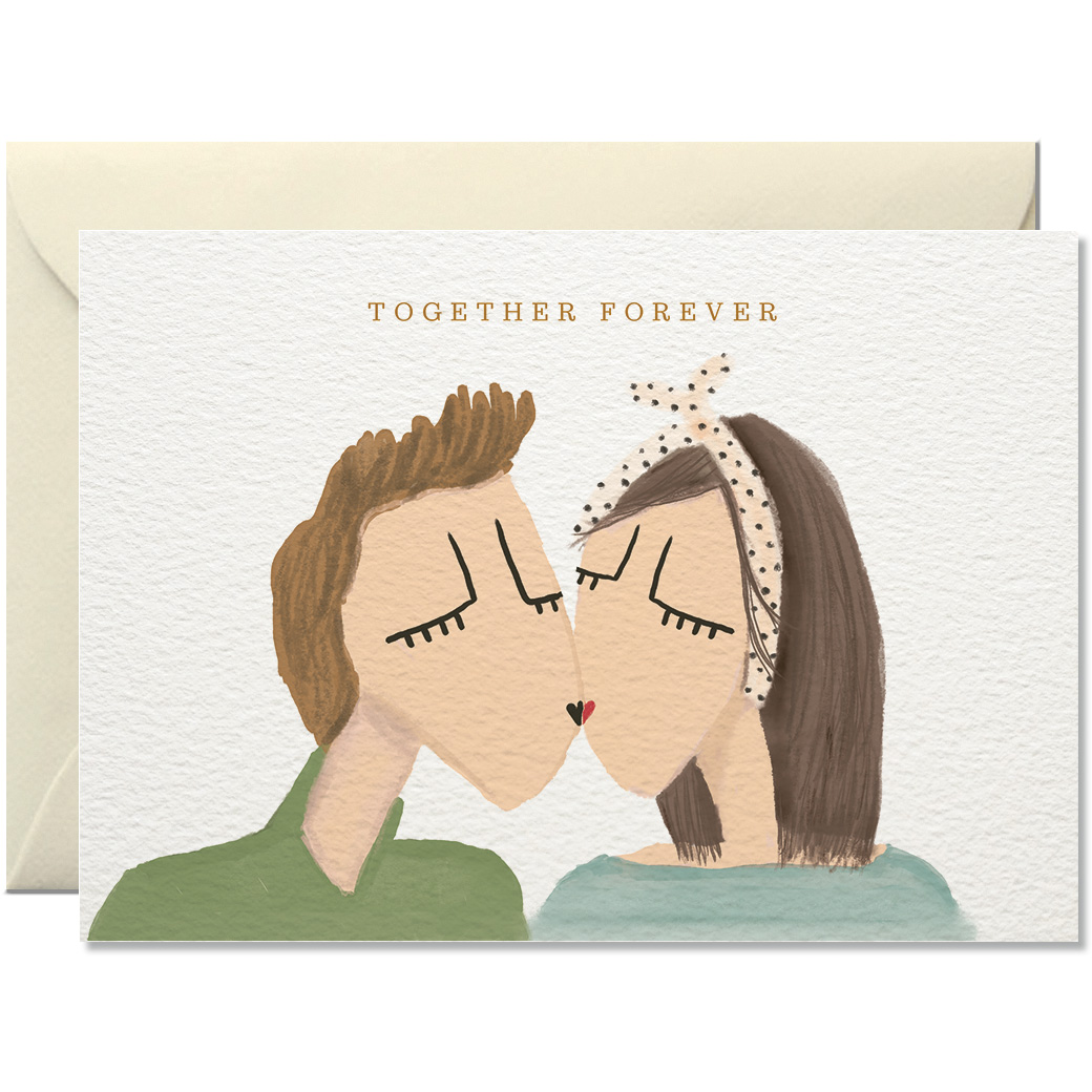 Together Forever - Greeting Card from Nelly Castro