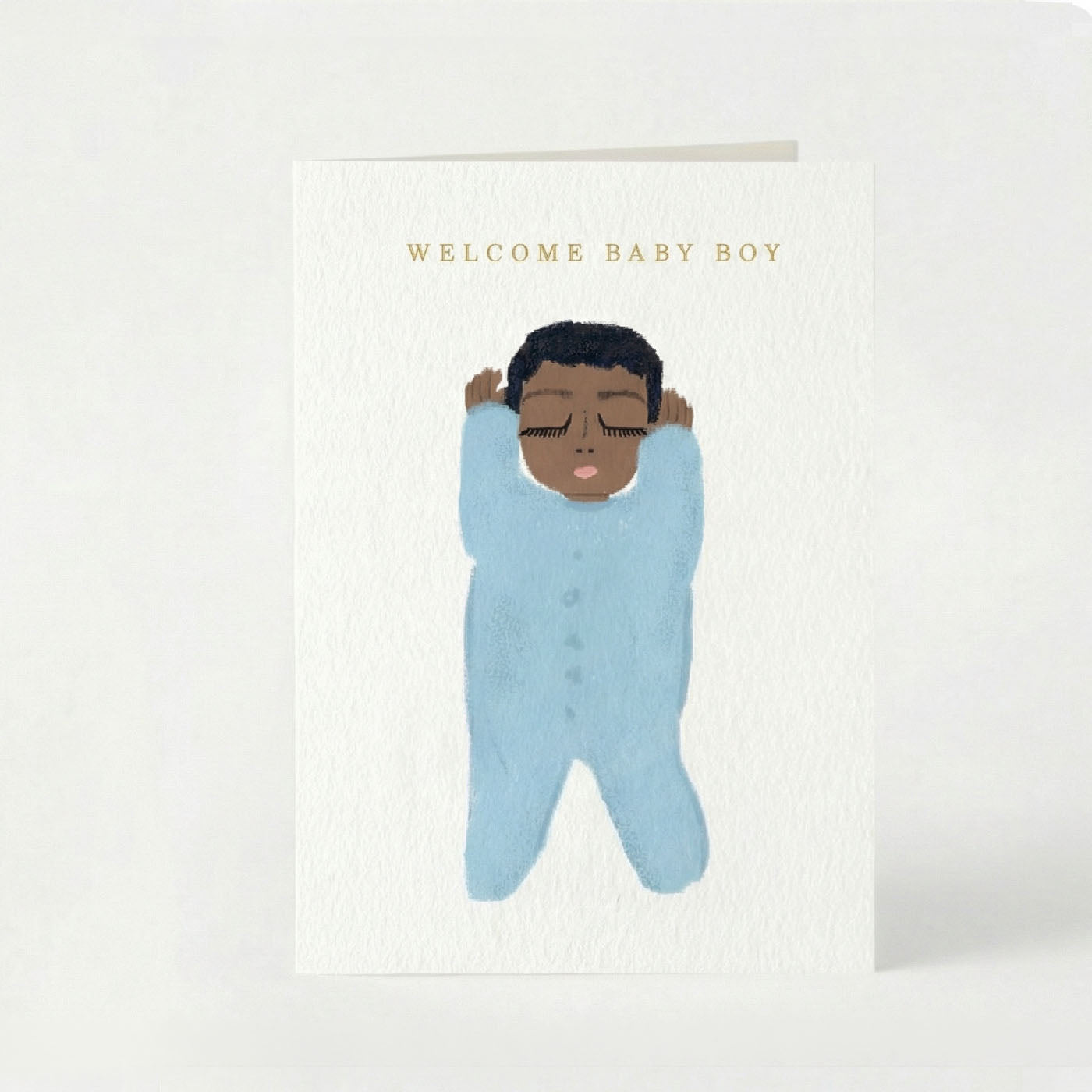 Welcome Baby Boy  Greeting Card