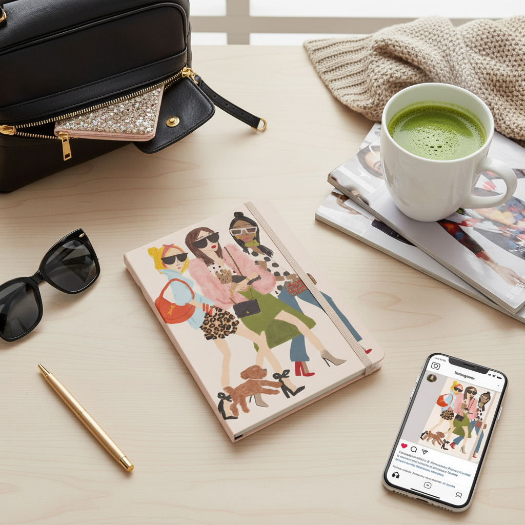 Chic Girls  Notebook Journal