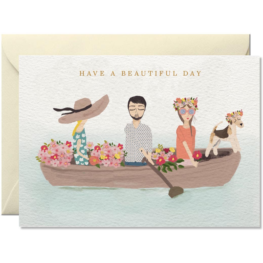 Have a Beautiful Day - Greeting Card from Nelly Castro