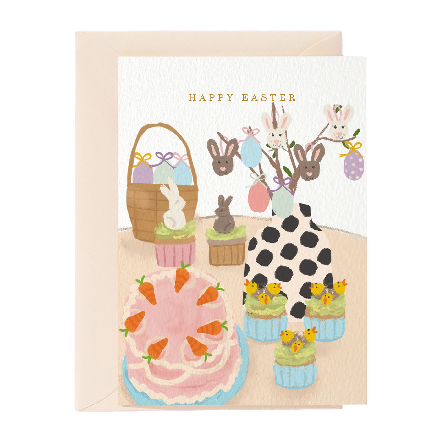 Happy Easter Greeting Card